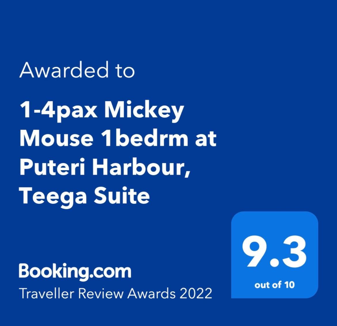 1-4Pax Mickey Mouse 1Bedrm At Puteri Harbour, Teega Suite Нусаджайя Экстерьер фото